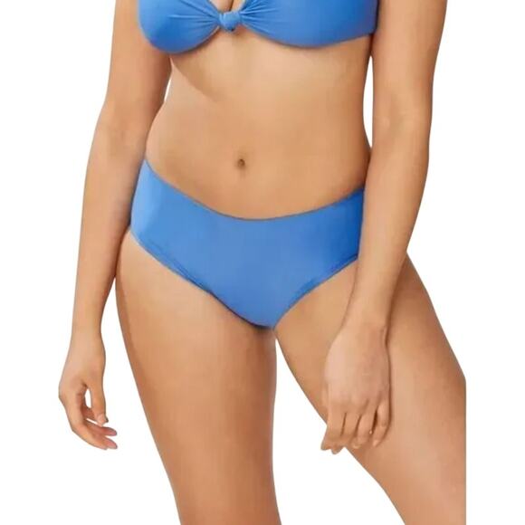 Andie Other - Andie Swim Blue Bikini Bottom The Hipster Size Large